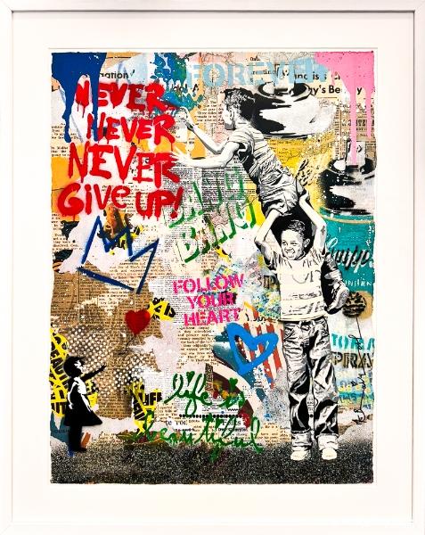 MR BRAINWASH - Never, Never Give Up! - P116637